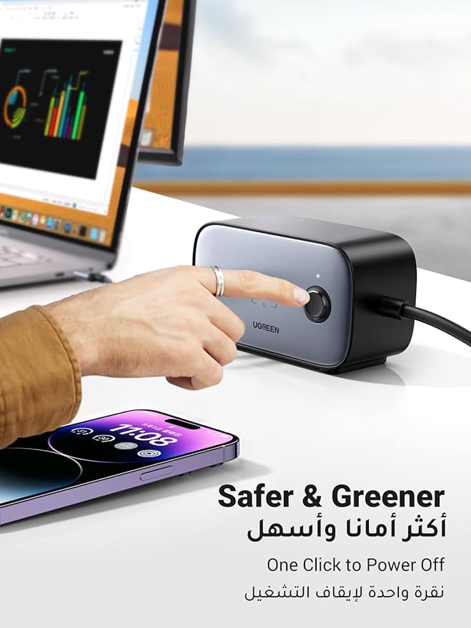 UGREEN 100W Power Strip USB C Charger, (Copy)